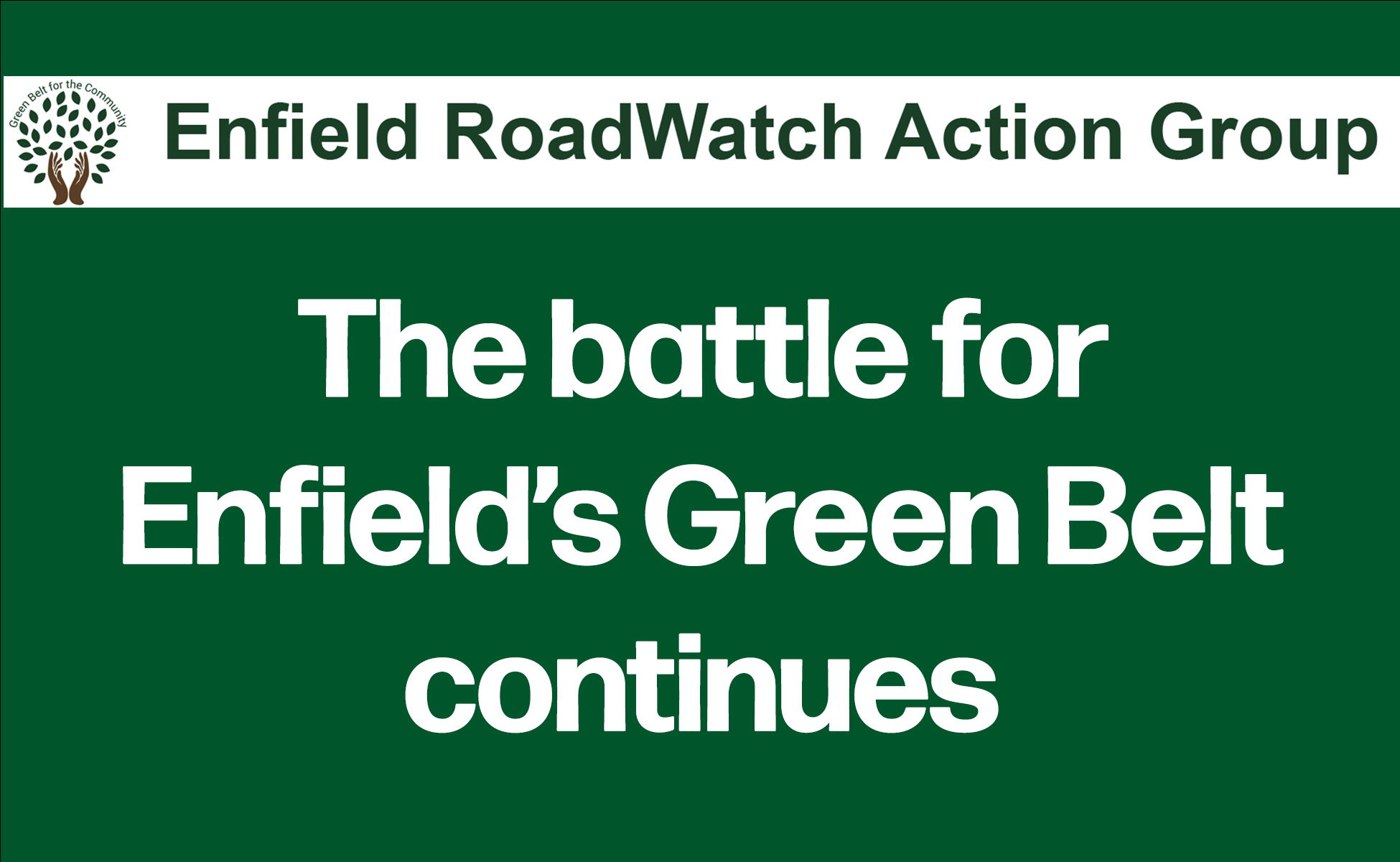 Enfield RoadWatch - Feature Image